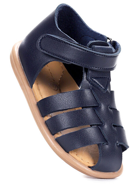 Kiko Kids Lonpe İlk Adım Cırtlı Erkek Bebek Sandalet - S000394231-21164