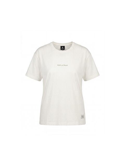 Lumberjack WL 11TEAM Ekru Kadın Kısa Kol T-Shirt