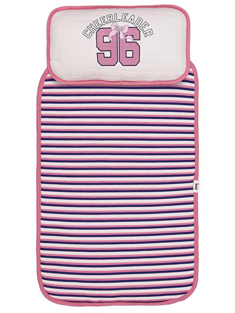 Civil Baby 96 Nakış ve Çizgili Alt Açma - Bej Standart