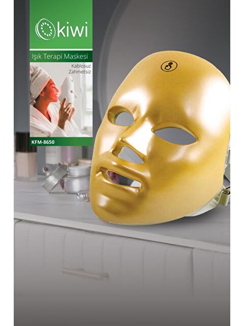 Kiwi Kfm-8650 Şarjlı Kızılötesi Işıklı Sıkılaştırıcı ve Terapi Maskesi - S000386096-20076