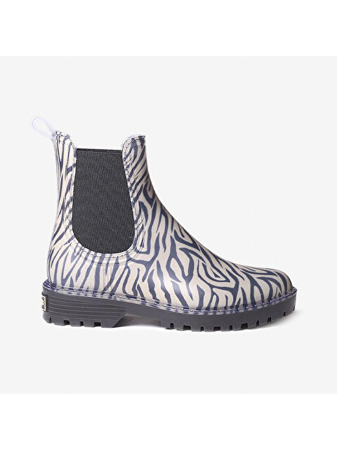 Toni Pons Kadın Bot (Yağmur ) Calvi Ankle Boot Water Zebra - S000504782-19351