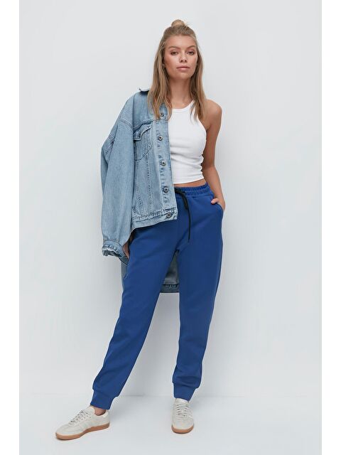 C&City Manşet Paça Eşofman Altı 803 Sax - S000216056-19393