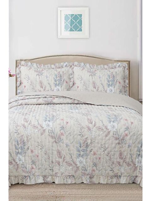 Çeyiz Diyarı Breeze Orman Melodisi Çift Kişilik Yatak Örtüsü 240x260 - S000493227-23173