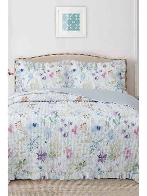 Çeyiz Diyarı Breeze Işığı Çift Kişilik Yatak Örtüsü 240x260 - S000493229-23173