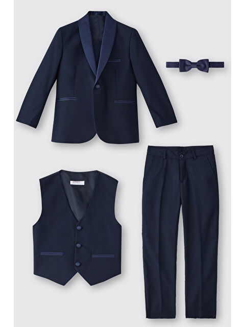 Panço Erkek Çocuk Lacivert Takım Elbise