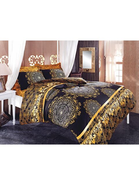 Çeyiz Diyarı Osmanlı Çift Kişilik Nevresim Seti Sarı - S000496211-20072