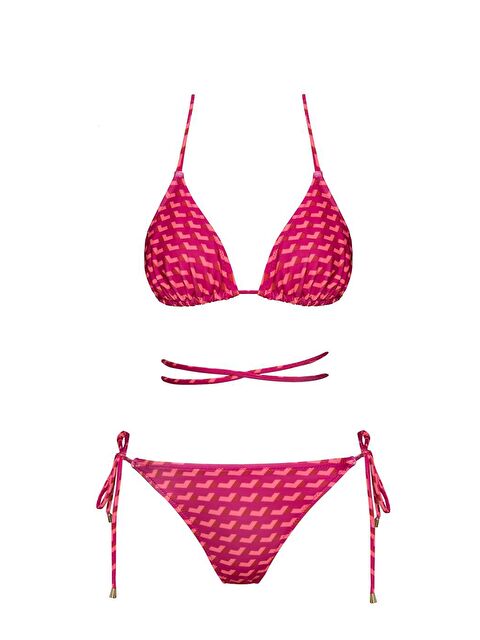Sailor Moda Brezilya Üçgen İpli Bikini Takım - S000155335-18686