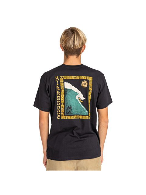 Billabong Side Shot Tees Erkek Siyah Tişört - S000501730-19351