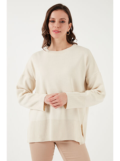 Fashion Friends Standart Fit Bisiklet Yaka Kadın Tunik 24K0263K1 - S000303377-25636