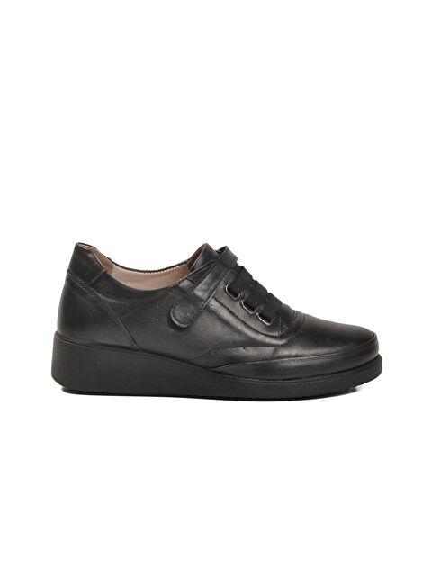 Ayakmod Siyah Jel Taban Anatomik Kadın Casual Ayakkabı 315227 Z - S000496242-19351