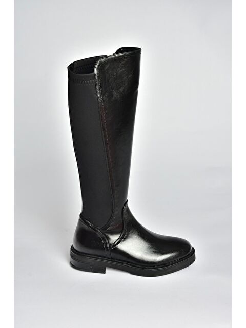 Fox Shoes Siyah Kadın Çizme V312212360 - S000464438-19351
