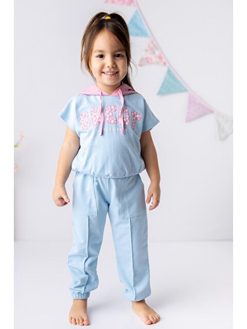 ZEYLAND Kız Çocuk Great Kabartma Baskılı Takım - S000315043-17234