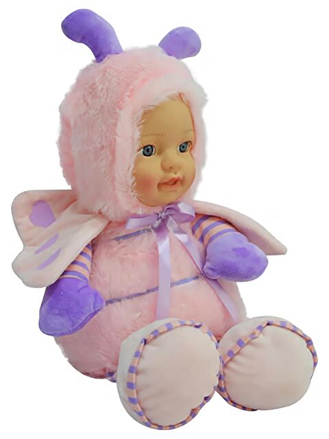 Halley Oyuncak Bebek Yüzlü Kelebek 35 Cm - Pembe