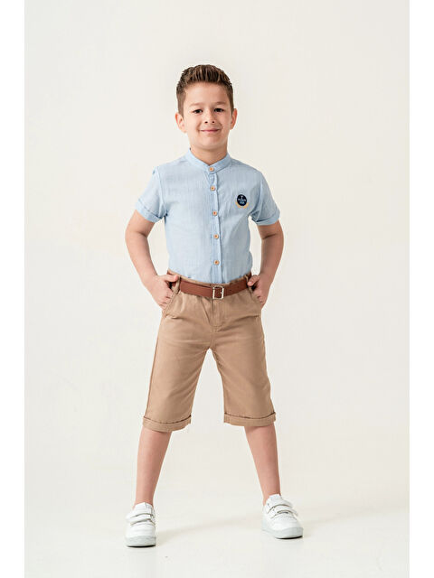 Myhanne Hakim Yaka Şortlu Erkek Çocuk Takım 2544 - S000387587-26313