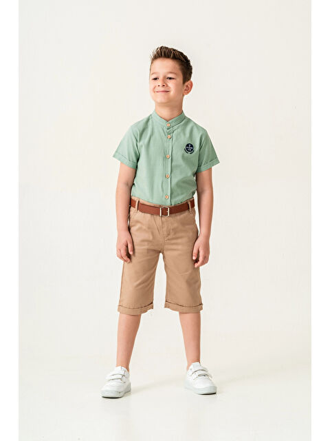 Myhanne Hakim Yaka Şortlu Erkek Çocuk Takım 2544 - S000387587-18194