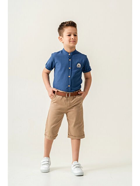 Myhanne Hakim Yaka Şortlu Erkek Çocuk Takım 2544 - S000387587-23093