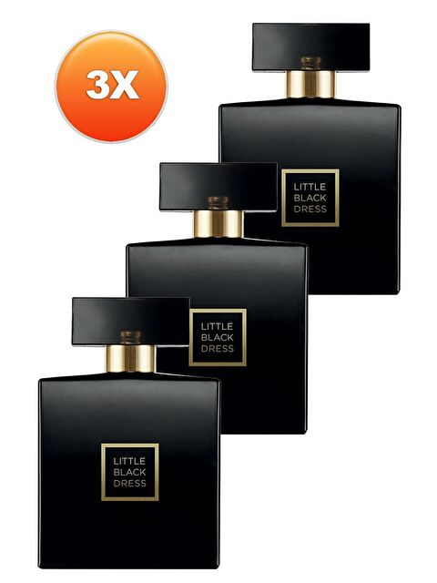 AVON Little Black Dress Kadın Parfüm Edp 50 Ml. Üçlü Set - S000187939-10231