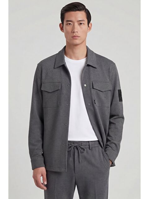 Sabri Özel Gri Bomber Suit - S000523939-20600