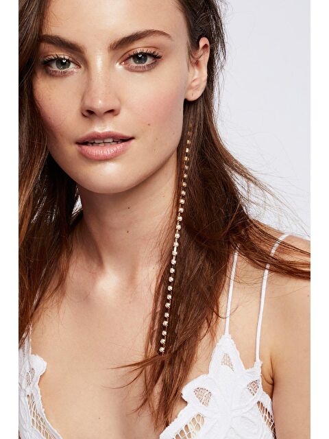 New Obsessions Rhinestone Sırataş Rasta Saç Zinciri - S000379514-37295