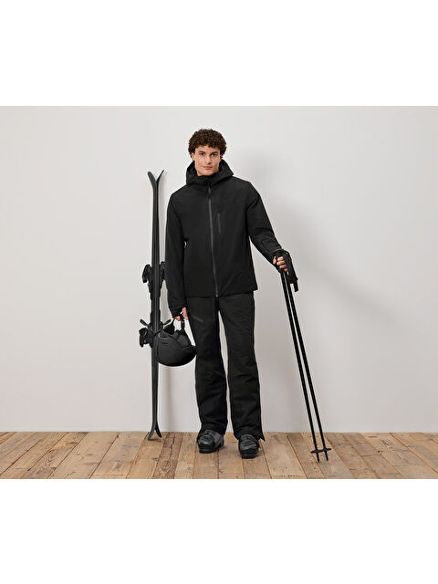 Tchibo Erkek Kayak Ceketi, Spor, Siyah - S000486001-19351