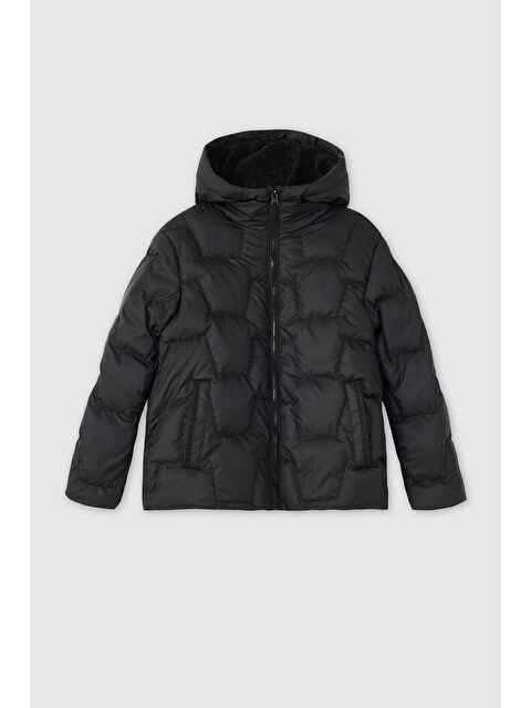 Panço Erkek Çocuk Siyah Mont