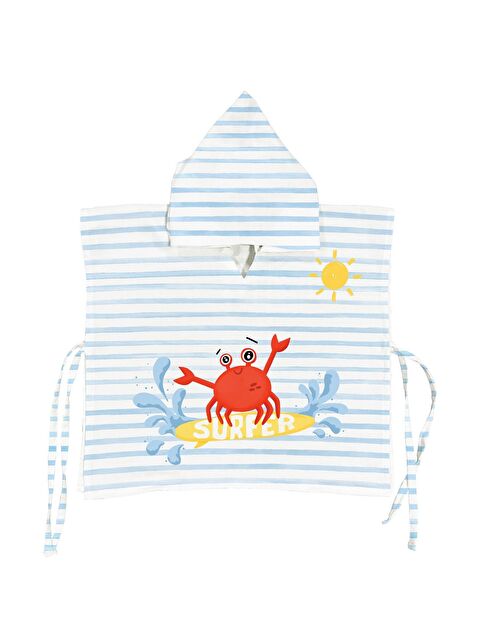 Casadora Baby Surfer Crab 100% Pamuk Bebek Müslin Panço 1-2