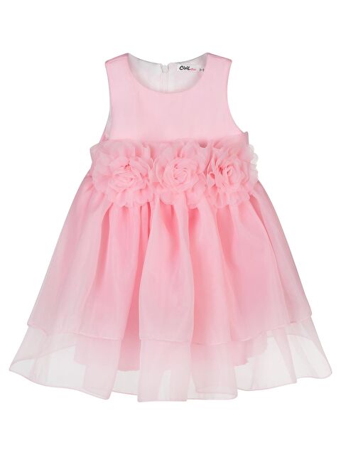 Civil Girls Kız Çocuk 2-5 Yaş Abiye - Pembe