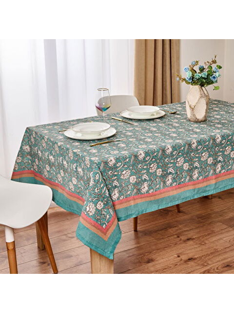 Evidea Soft Pine Masa Örtüsü - Yeşil - 140x200 cm - S000508644-18194