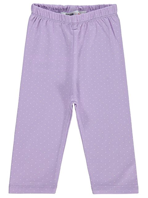 Civil Baby Küçük Boy Puan Empirme 6-18 Ay Tayt - Lila