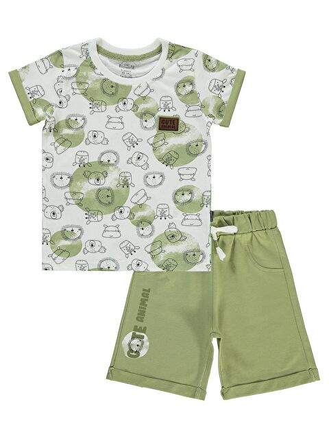 Miniworld Erkek Çocuk Takım 3-6 Yaş Yağ Yeşili - S000230876-18194