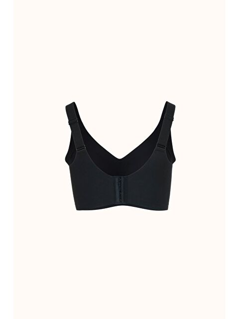 C&City Balensiz Dikişsiz Lazer Çıkarılabilir Pedli Sütyen C26215 Siyah