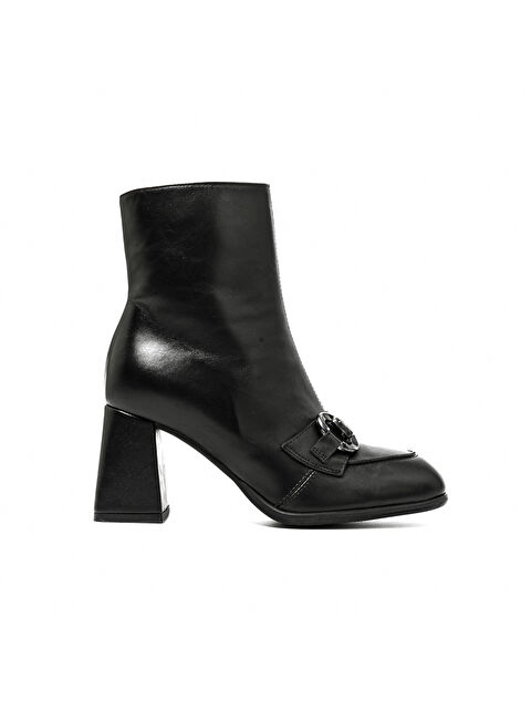 Comart Kadın Bot 5H4866PE 4866 Nairobi Pelle Nero