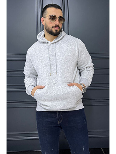 Mishar İtalia Kanguru Cepli Şardonlu Sweatshirt - S000326492-20600