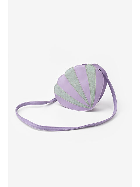 Le Mabelle Lila Midye Figür Kız Çocuk Omuz Çantası - S000437015-17878