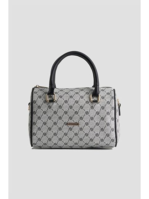 ARMİNE Noktalı Çanta Gri