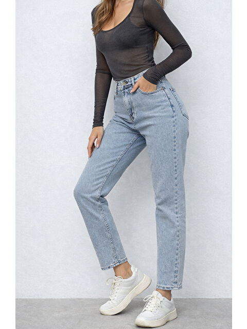 carla10 Açık Mavi Esnek Jean - S000506674-17437