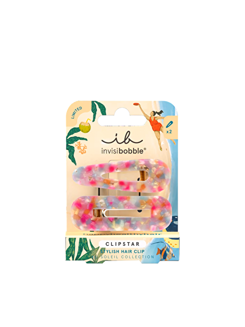InvisiBooble Clipstar Au Soleil Dazzling Wave Kıskaçlı Saç Tokası 2 Adet - S000241242-23173