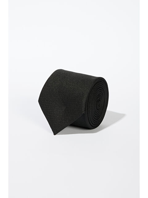 Altınyıldız Classics Erkek Siyah Desenli Kravat - S000412443-19351