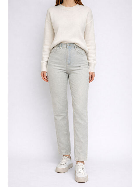 carla10 Buz Mavi Esnek Jean - S000506686-17437