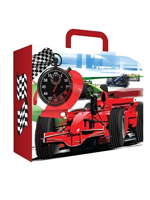 Noki Desenli Kulplu Kutu Klasör Çanta (3200DK) - S000433921-20045