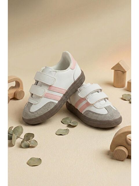 Oksit Smb Bantlı Cırtlı Unisex Retro Stil Çocuk Spor Ayakkabı Konforlu Adımlar Tasarım - S000496898-7152