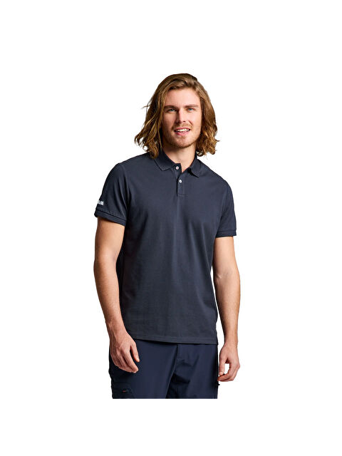 Slam Deck Polo Ss Erkek Mavi Polo Tişört - S000489215-21164