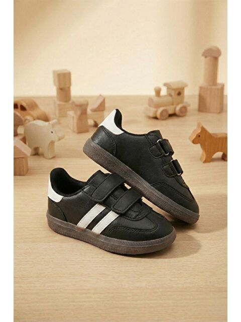 Oksit Smb Bantlı Cırtlı Unisex Retro Stil Çocuk Spor Ayakkabı Konforlu Adımlar Tasarım - S000496898-37424