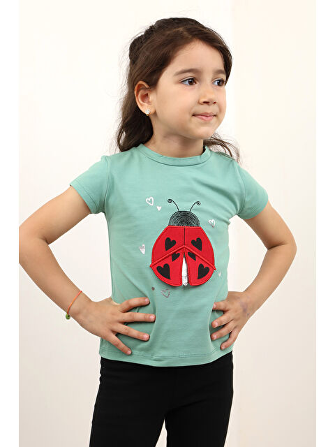 Toontoykids Kız Bebek Baskılı Tişört