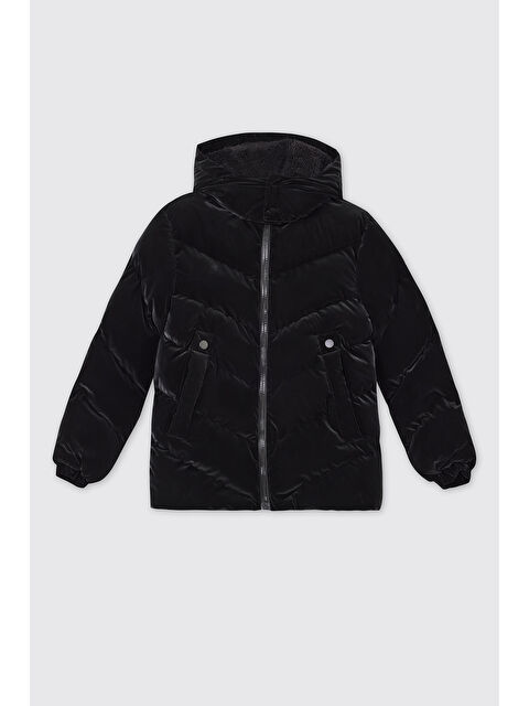 Panço Erkek Çocuk Siyah Mont