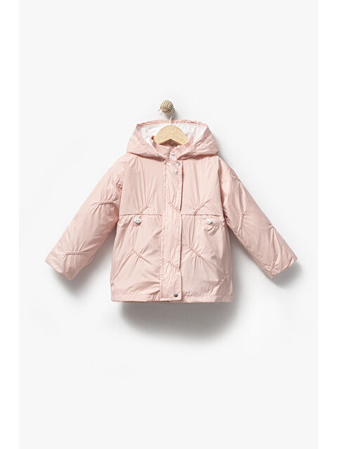 Jikko Baby Kız Çocuk Kapüşonlu Yağmurluk 2000