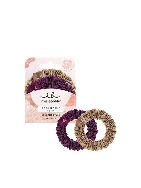 InvisiBooble Sprunchie Slim The Snuggle is Real 2'li Saç Tokası - S000241251-23173