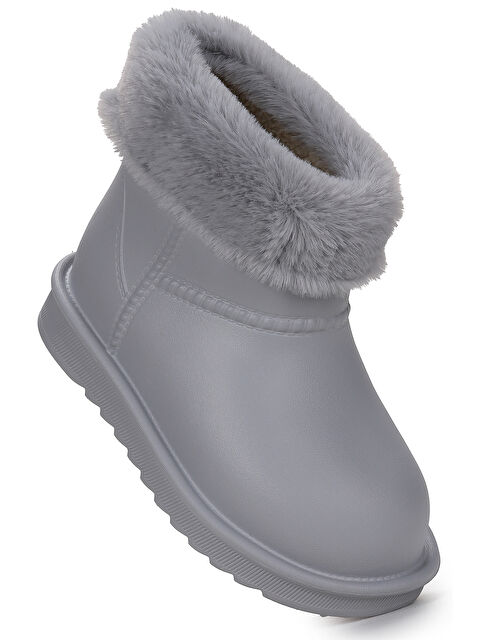 Kiko Kids Geta Su Geçirmez İçi Kürklü Kız Çocuk Eva Yağmur Kar Çizme - S000464979-20600