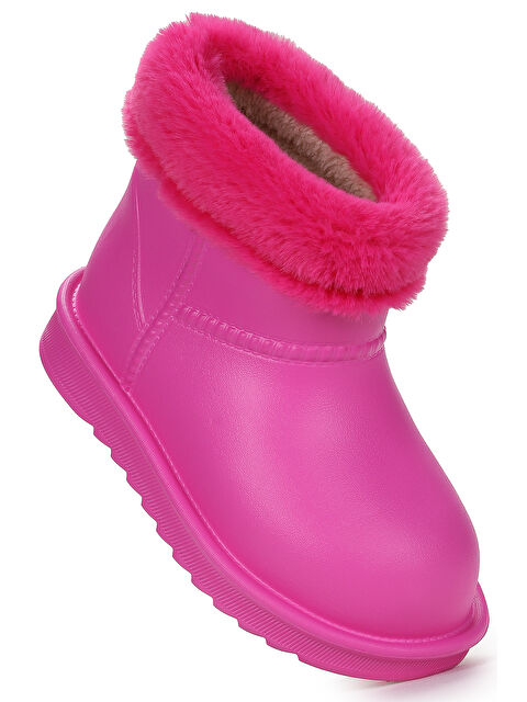 Kiko Kids Geta Su Geçirmez İçi Kürklü Kız Çocuk Eva Yağmur Kar Çizme - S000464979-18686