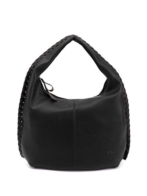 GÖNDERİ(R) Kadın SİYAH-KAHVERENGİ Omuz Çantası